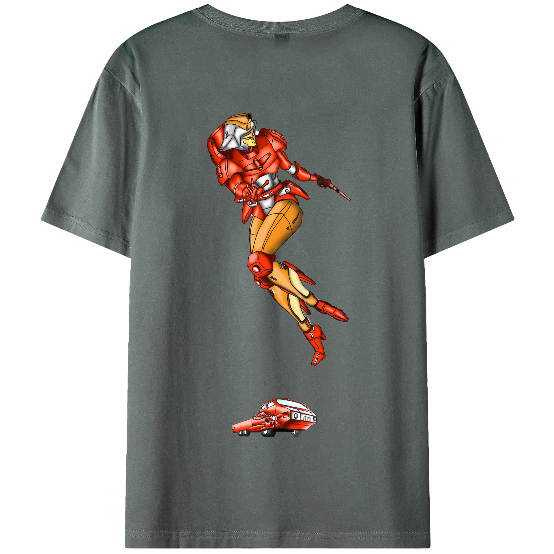 （画像用）  綿100％半袖Tシャツ（背面プリント）